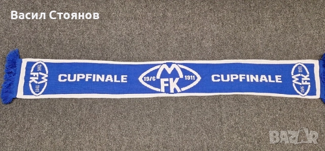 Molde FK/Мьолде (Норвегия) - фен шал, шапка, снимка 3 - Фен артикули - 46883931