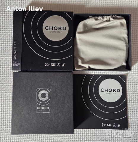 Chord Signature Tuned ARAY Analogue RCA cable 1.0m, снимка 3 - Други - 53085363