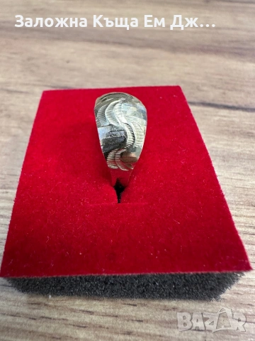 Златен пръстен 1.08гр. 14к., снимка 3 - Пръстени - 54309083