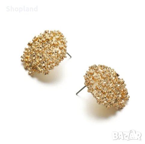 Комплект стилни дамски обеци - 15 чифта, снимка 5 - Обеци - 44488957