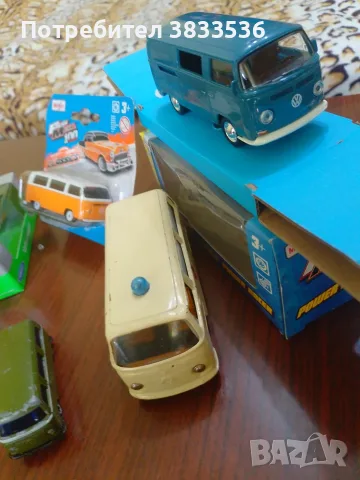 VW T2 ретро модели колички Фолксваген Транспортер Т2, снимка 9 - Колекции - 56150488