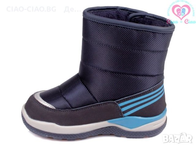 №22,23, Детски ботуши тип апрески за момче WEESTEP тъмно сини с велкро, снимка 2 - Бебешки боти и ботуши - 31166938