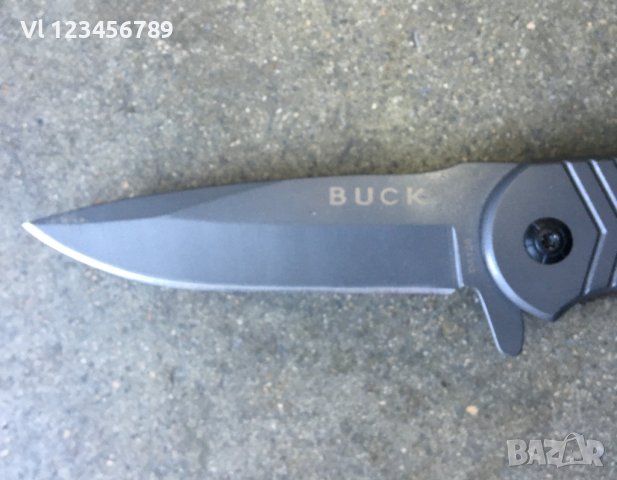 Сгъваем автоматичен нож  BUCK 95 X 225, снимка 3 - Ножове - 39598727