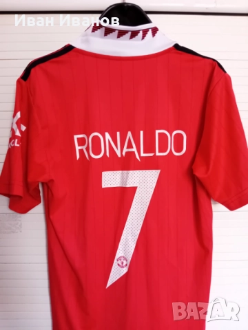 Колекционерска фланелка на Манчестър Юнайтед - Роналдо, снимка 4 - Футбол - 51652046