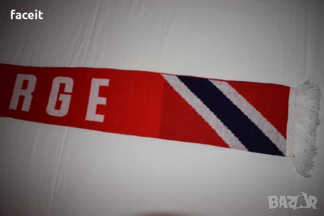 Norway - NORGE - Страхотен 100% оригинален шал / Норвегия / Фенски, снимка 3 - Футбол - 31186331