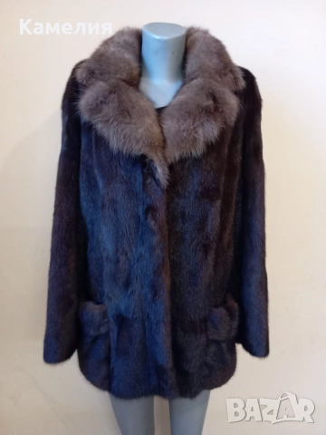 Палто от норка , снимка 5 - Палта, манта - 51954375