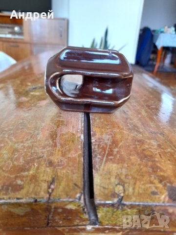 Стар порцеланов антенен изолатор, снимка 5 - Антикварни и старинни предмети - 42223526