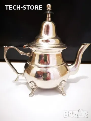 винтидж посребрен чайник, снимка 2 - Антикварни и старинни предмети - 48075139