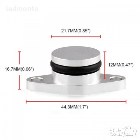 6бр х 22мм 32мм 33мм Тапи за вихрови клапи пеперудки BMW БМВ, снимка 4 - Части - 30344934