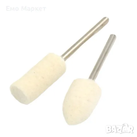 Комплект полиращи накрайници за електрическа пила 12 броя в кутия, снимка 3 - Продукти за маникюр - 49512209