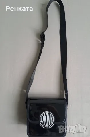 Малка лачена чанта DKNY, снимка 3 - Чанти - 50419233