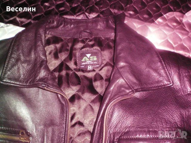 Мъжко кожено яке естествена кожа , снимка 8 - Якета - 50348518