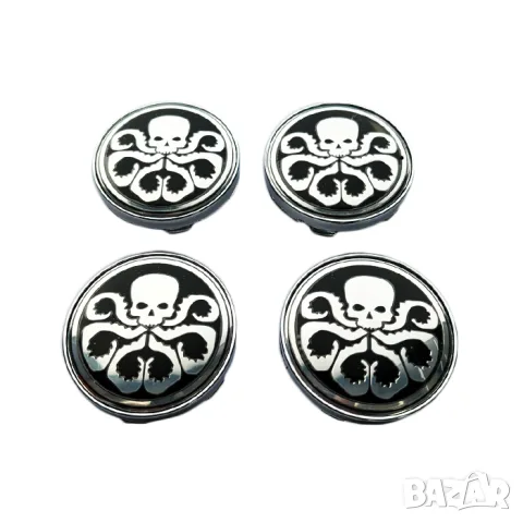 Капачки за джанти 55–60 mm 4 броя, снимка 2 - Аксесоари и консумативи - 55863219