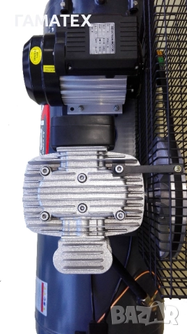 200 л Бутален монофазен компресор с ремъчно задвижване, 51021, снимка 9 - Други машини и части - 52612333