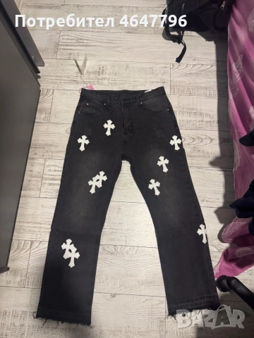 Chrome hearts дънки размер M чисто нови 