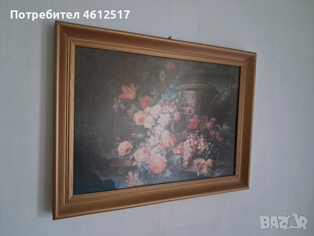 продавам картина натюрморт полша, снимка 2 - Картини - 52722044