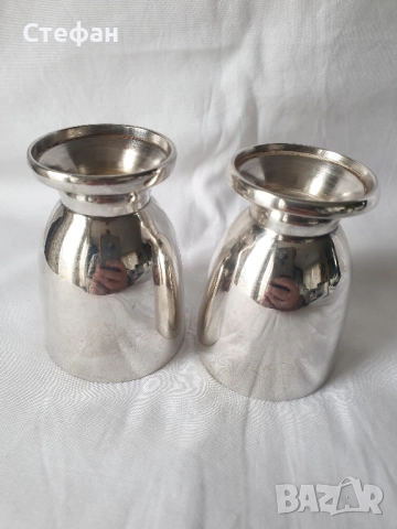 Масивни посребрени чашки, снимка 5 - Антикварни и старинни предмети - 52037604