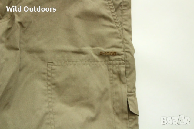FJALLRAVEN Karl Zip-off trousers - мъжки панталон, размер 46 (S), снимка 4 - Екипировка - 54195428