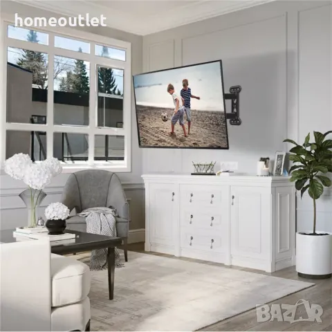 ПРОМОЦИЯ Универсална стойка за телевизор със стенен монтаж UNHO UH2377, снимка 7 - Стойки, 3D очила, аксесоари - 50190896