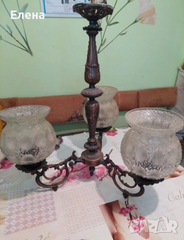 Абажур от ковано желязо