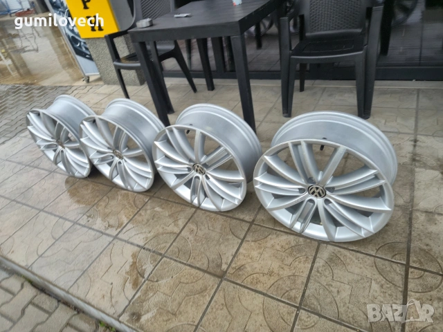 Оригинални Джанти Фолксваген Тигуан 18 цола , снимка 6 - Гуми и джанти - 53954586