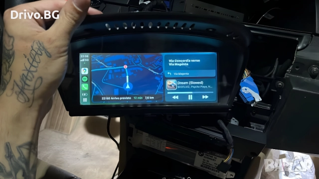 Гаранция! Висококачествен Carplay и Android Auto за BMW CCC E60 E90, снимка 8 - Аксесоари и консумативи - 52153619