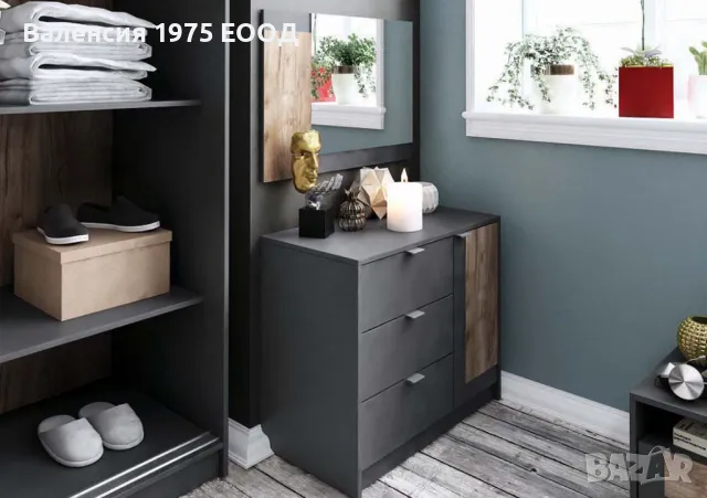 Спален комплект Бруклин, снимка 2 - Спални и легла - 47600549