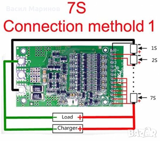 Продавам BMS защитни платки за LiFePO4 батерии , снимка 4 - Друга електроника - 35580714
