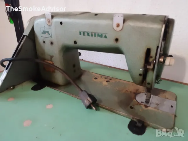 Промишлена Шевна машина ALTIN TEXIMA (DDR) + SINGER мотор, снимка 4 - Други инструменти - 50381723