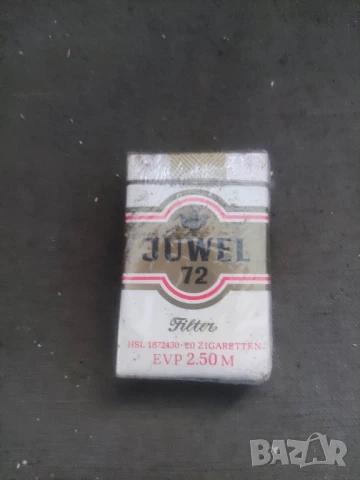 колекционерски цигари JUWEL Bulgartabag ГДР, снимка 3 - Други ценни предмети - 50839445