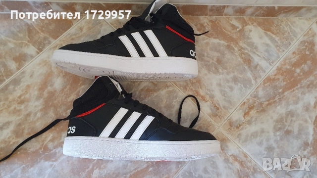 Аdidas Hoops 3.0 Mid Top Youth Basketball , снимка 7 - Маратонки - 52139338