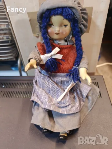 Стара порцеланова кукла/момиче, снимка 2 - Колекции - 48264118