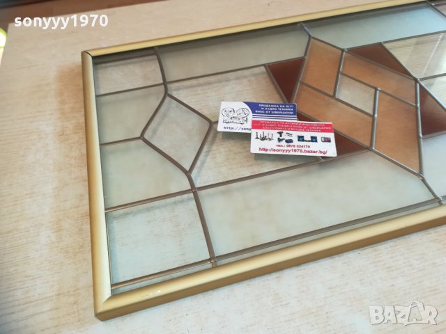 витраж 64х36см 1801211644, снимка 4 - Колекции - 31468635