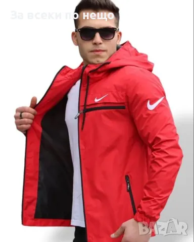 Мъжка ветровка Nike - 2 налични цвята Код LFS87, снимка 4 - Якета - 47418976