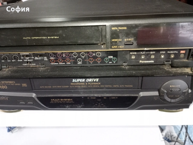 видеорекордер ПАНАСОНИК , снимка 4 - Плейъри, домашно кино, прожектори - 53092216