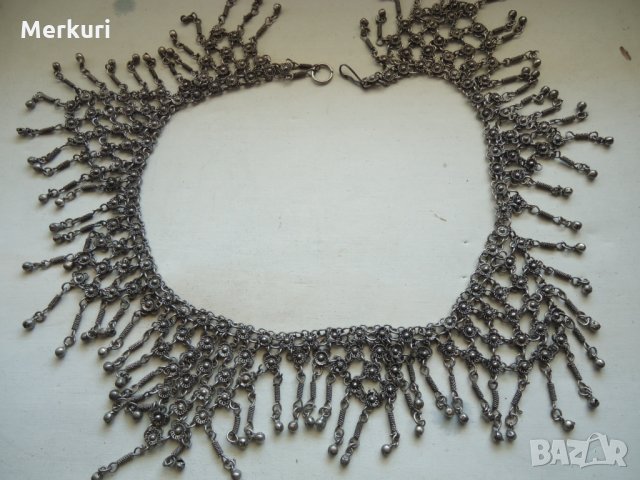 Стар накит за народна носия с малки звънчета, снимка 2 - Антикварни и старинни предмети - 29748993