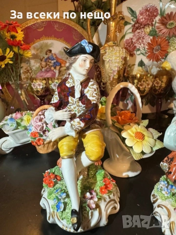 Внимание уникална красота, рядко красива немска продукция Код P2204, снимка 4 - Декорация за дома - 54198501