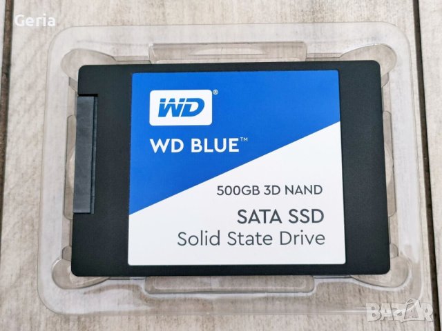 Чисто нов SSD диск WD Blue 3D NAND 500GB Western Digital SATA III 6Gb/s, снимка 2 - Твърди дискове - 42204174