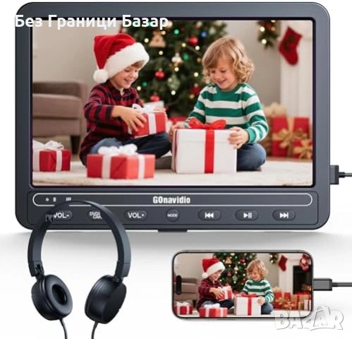 Нов Автомобилен DVD плейър 10.1 с HDMI USB TF карта за деца кола автомобил