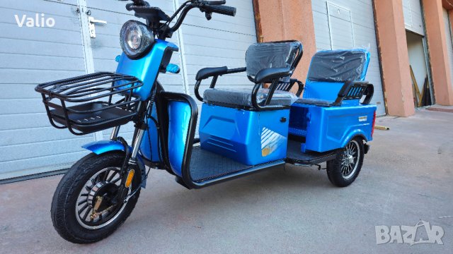 Триколка електрическа товарна А10 нов модел, снимка 10 - Мотоциклети и мототехника - 44348944