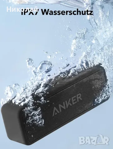 Блутут колонка Anker soundcore 2, снимка 4 - Bluetooth тонколони - 48344379