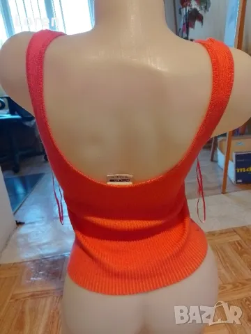 Потниче в оранджев цвят , снимка 4 - Потници - 49596583