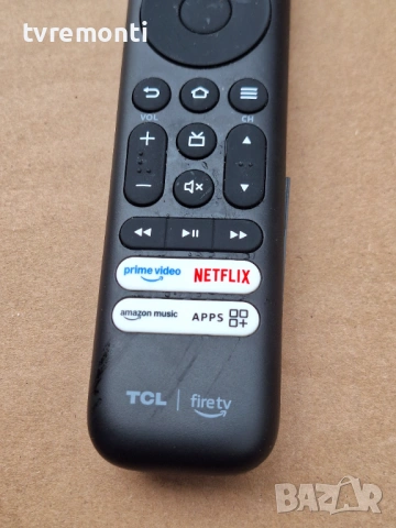 ОРИГИНАЛНО дистанционното управление Original Телевизор  TCL модел 43T6C - НОВО, снимка 2 - Дистанционни - 54091236