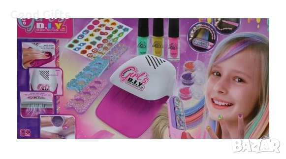 Детски комплект за маникюр и прически, снимка 5 - Други - 42837771