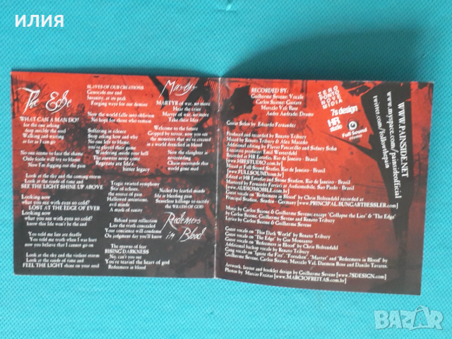 Painside-2010-Dark World Burden (Heavy Metal)Brazil, снимка 4 - CD дискове - 44729318