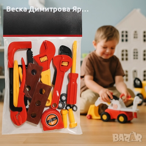 Комплект детски инструменти Deluxe Tool Set, снимка 5 - Други - 52720420