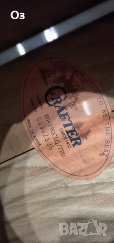 Китара Crafter Korea електроакустична , снимка 15 - Китари - 40734642