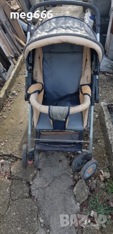 Детска количка със сенник и багажник, снимка 3 - Детски колички - 39340917