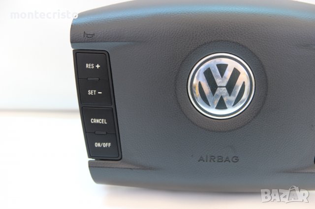 Airbag за волан VW Touareg (2002-2010г.) 61503075G / 7L6 880 201EC / 7L6880201EC, снимка 3 - Части - 37100125