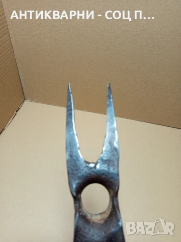 Соц Стара Ръчно Кована Мотичка Каластирка., снимка 8 - Антикварни и старинни предмети - 50660105